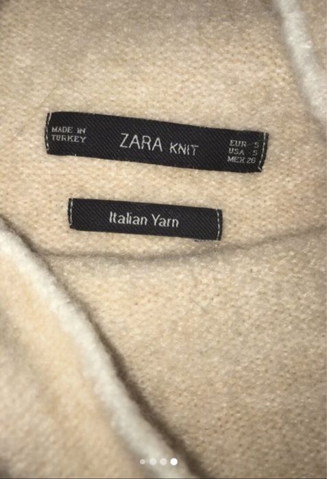 Camisola lã Zara rosa