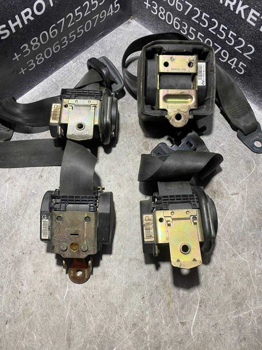 Паски ремені безпеки передні та задні Renault Laguna 2 2001-2007