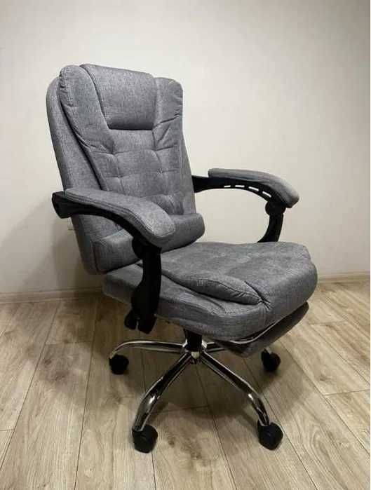 Хіт! Офісне крісло керівника з підставкою  Компьютерное кресло стул
