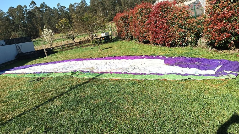 Asa parapente paramotor