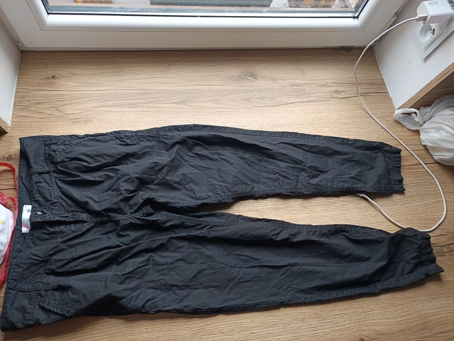 Spodnie elegancko sportowe do kostki damskie