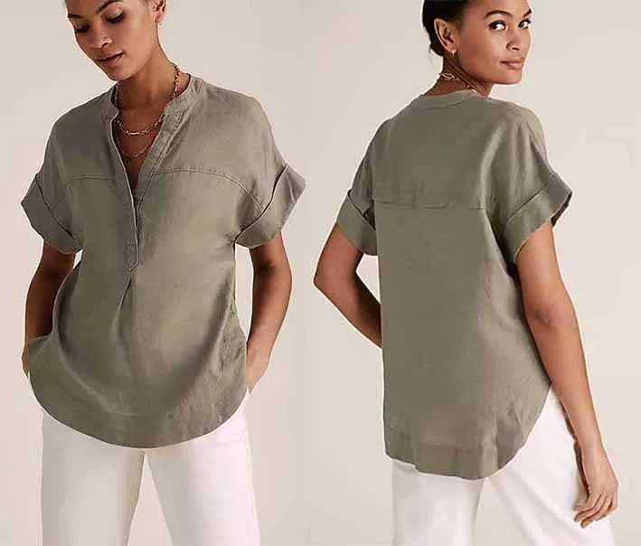 Блуза белая льняная  размер 16/44/50-52укр лляна