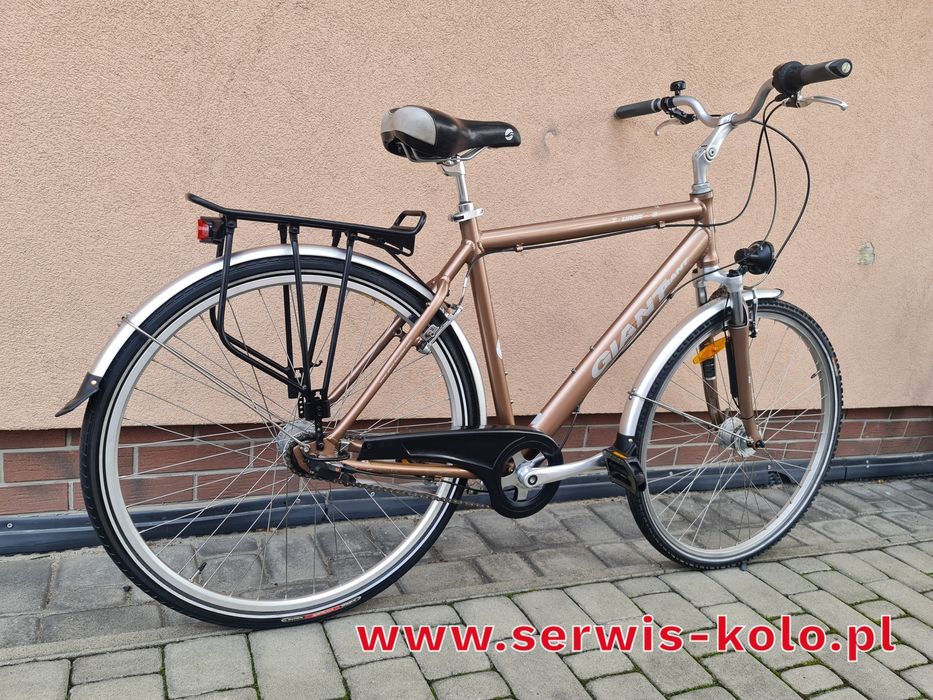 Rower męski miejski GIANT koła 28 SHIMANO aluminium rabat WYSYŁKA