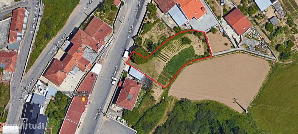 Terreno para cultivo ou estaleiro com 600 m2 em Argoncilhe