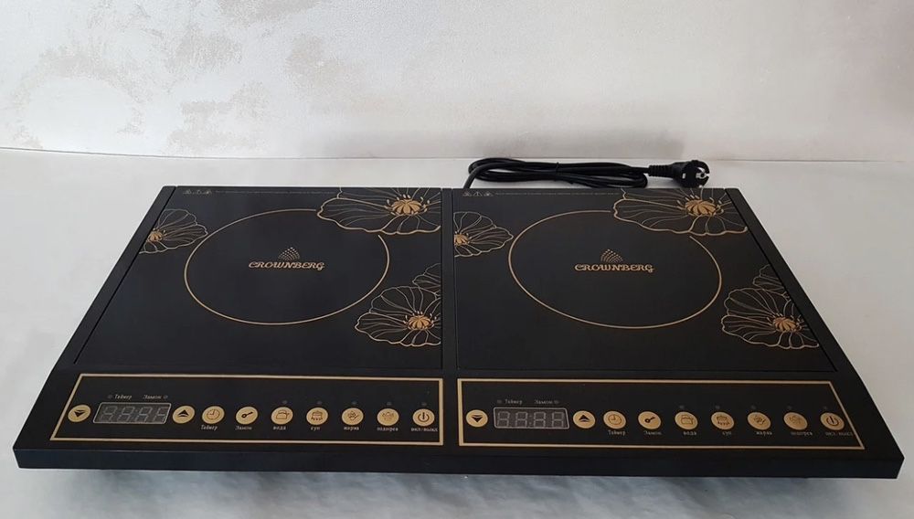 Индукционная плита Crownberg CB-1328 4000 вт электроплита печь плитка