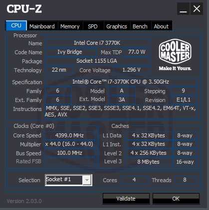 Intel Core i7-3770K 4.4 GHz + ASUS P8Z77-M PRO + 16 GB HyperX KINGSTON RAM + chłodzenie COOLER MASTER