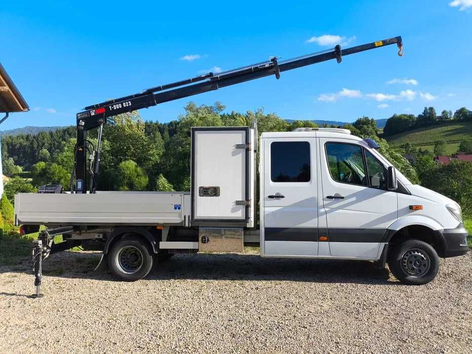 Mercedes Sprinter 519 CDI 4x4 Hiab HDS