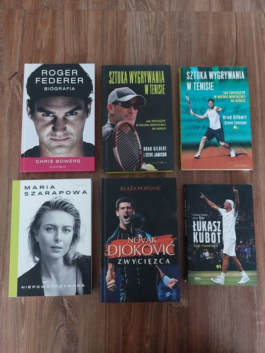 Książki - tenis ziemny