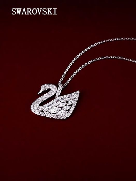 Подвеска Swarovski swan lake / Цепочка, Ланцюжок Swarovski сваровски