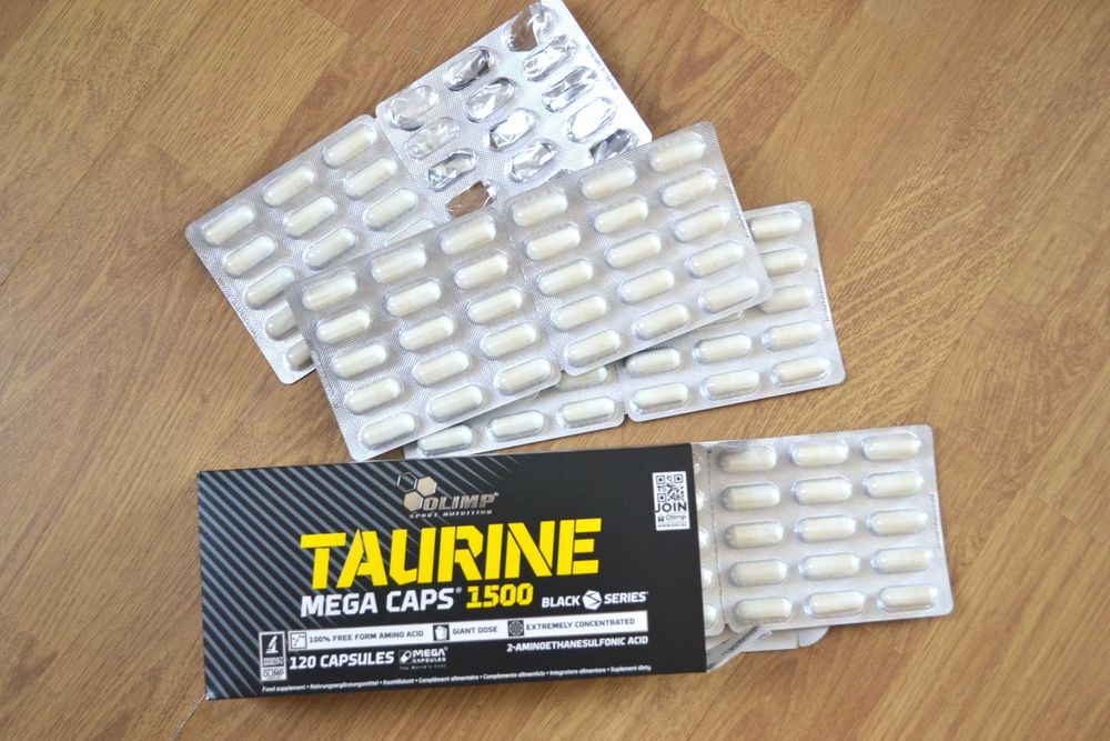 Tauryna Olimp kapsułki mocne suplement