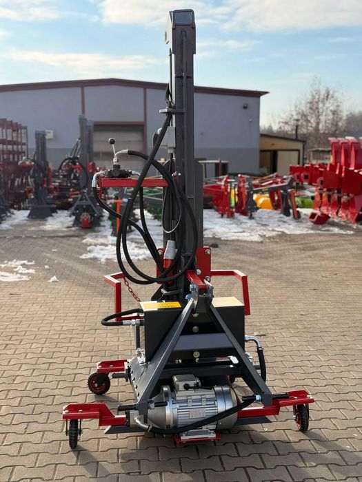 Łuparka hydrauliczna pionowa DEMAROL nacisk 20t z silnikiem elektrycznym elektryczna