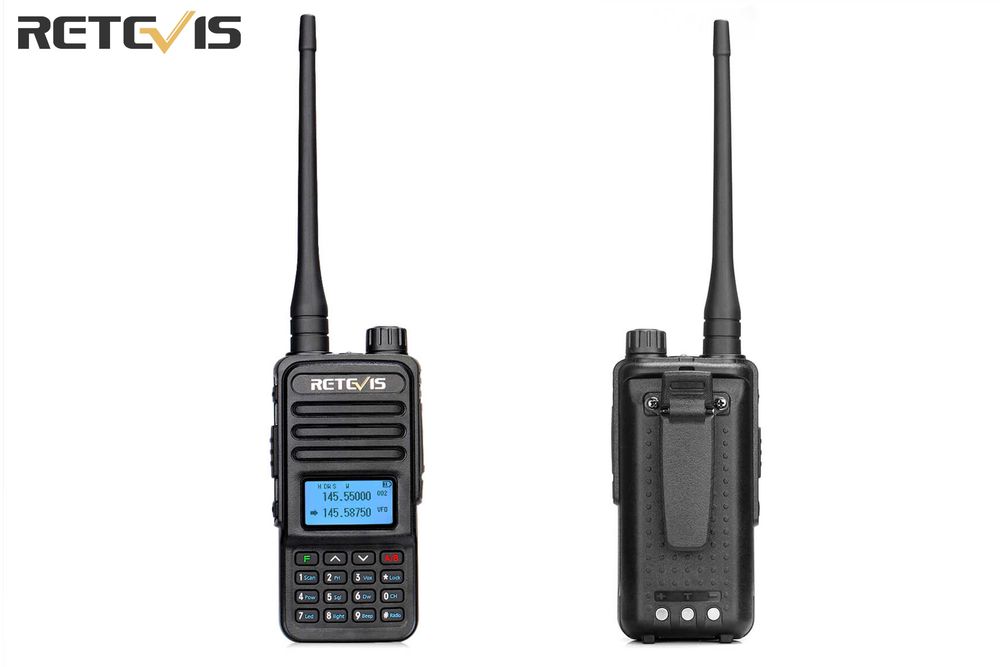 Rádio Retévis RT85 de Banda Dupla com 5 wats