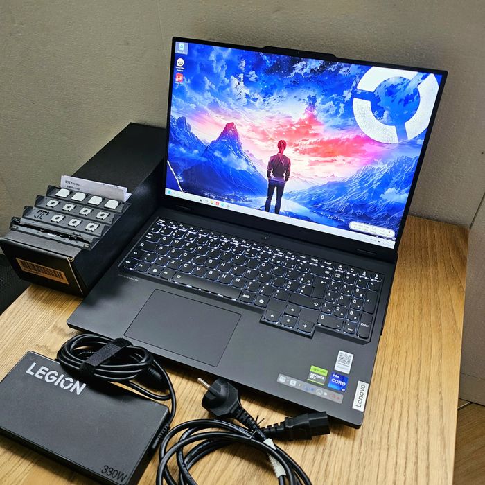 Lenovo Legion Pro 7 16, i9-14900HX, RTX 4080 12GB 175W, RAM 32GB, SSD 1TB, Jak nowy tylko w Warszawie, GAMINGOWA RAKIETA, GWARANCJA 6 MIESIĘCY