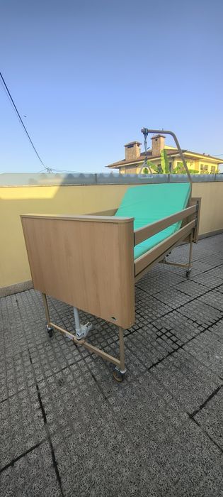 Cama articulada elétrica e elevatória hospitalar burmmier dali