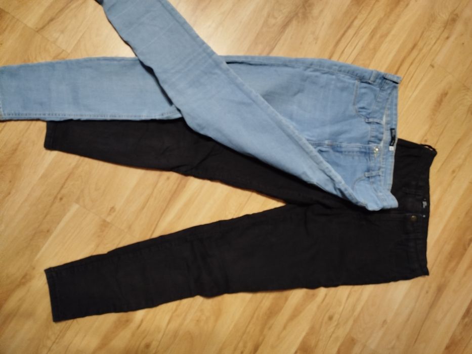 2 pary spodni SKINNY high Sinsay r. 40