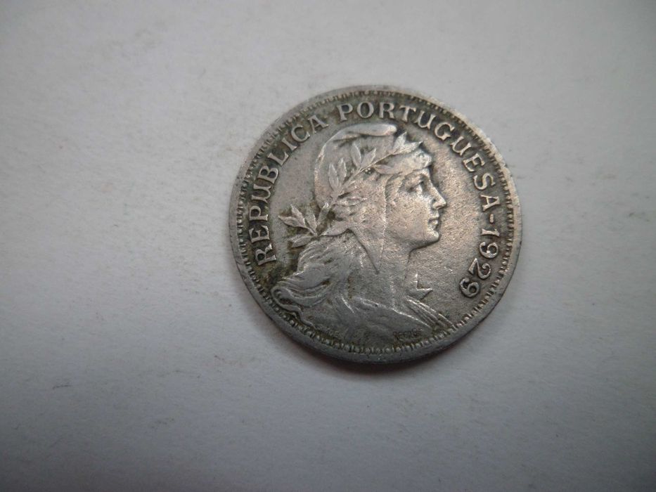 Moeda da Republica Portuguesa: 50 Centavos 1929