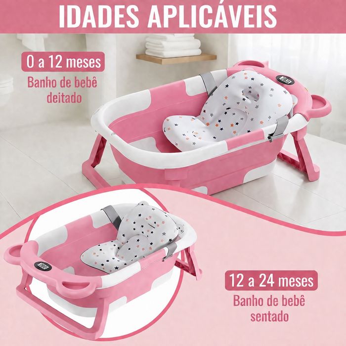 *** BANHEIRA para BEBÉ * portátil e dobrável  * NOVAS ***