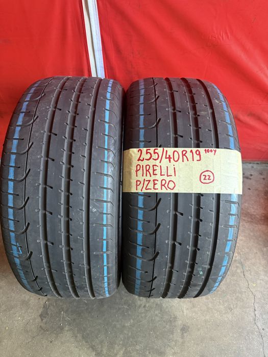 Pneus 255/40/19 Pirelli semi novos