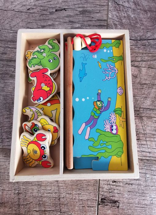 Gra łowienie rybek- BIGJIGS Toys