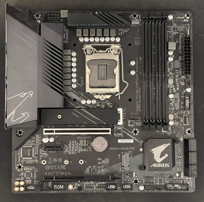 Материнська плата Gigabyte B560M AORUS PRO