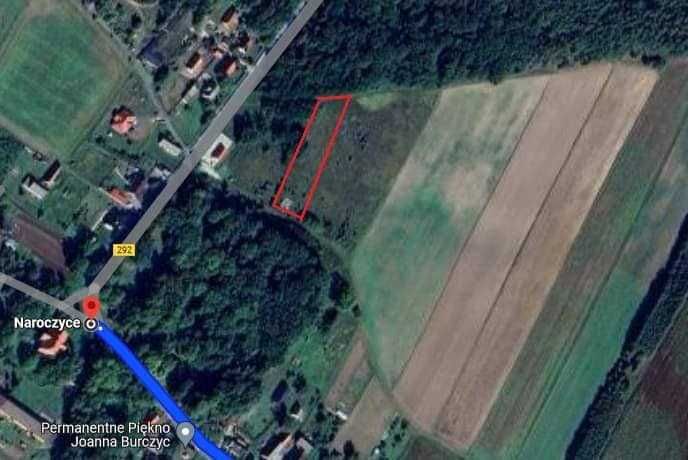 Idealne miejsce na Twój dom. Działka budowlana Naroczyce, Ścinawa