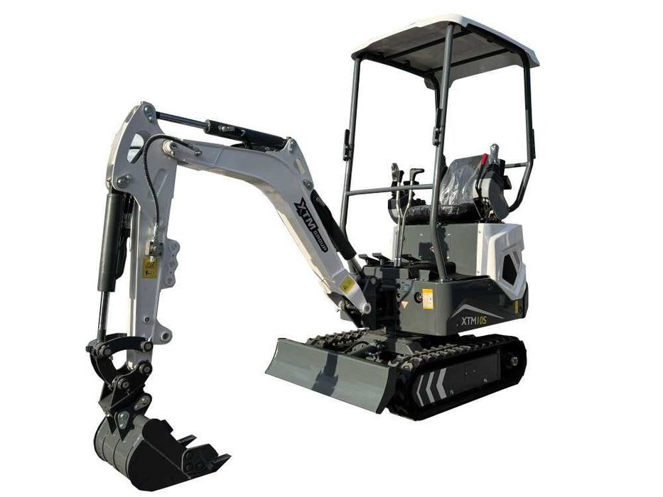 Mini Koparka XTM X10S PRO 2025 Chłodnica Oleju, ZULBiT Olsztyn