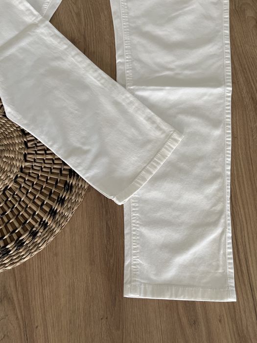 Spodnie chinos  białe c&a r. 38