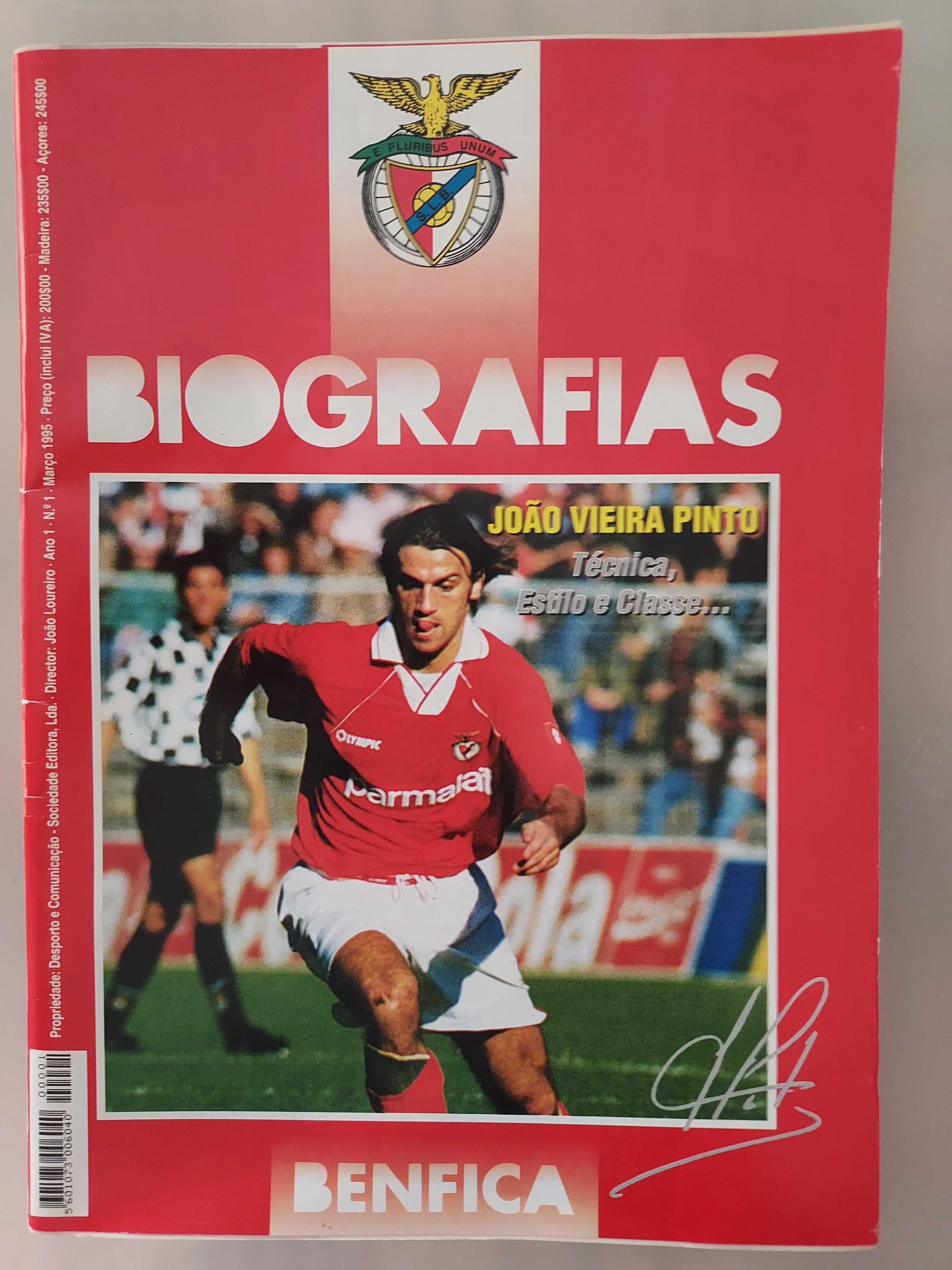 Postal jogador Sport Lisboa e benfica anos 90 Santo Tirso • OLX Portugal