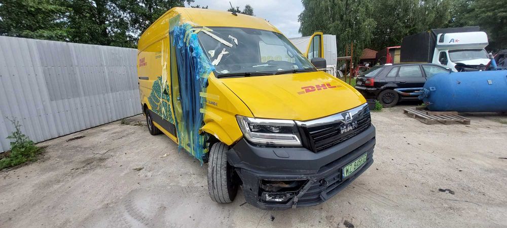 MAN ETGE 3.140 salon polska uszkodzony JEŹDZI