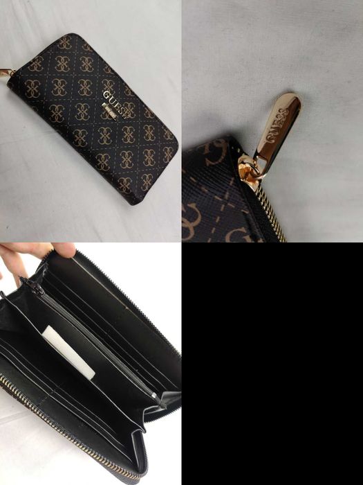 Portfel damski suwak Louis Vuitton Guess portfele