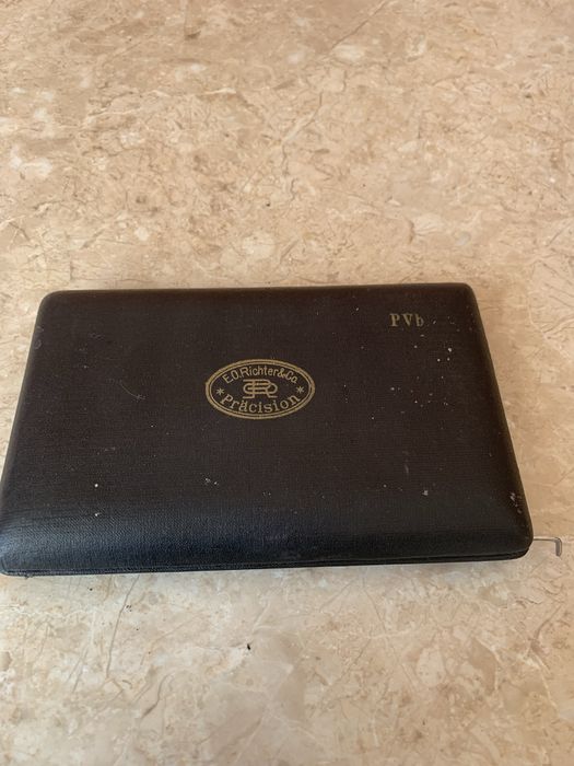 Zestaw kreślarski Original Richter DDR