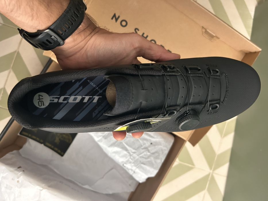 sapatos-scott-gravel-rc-carbon novos