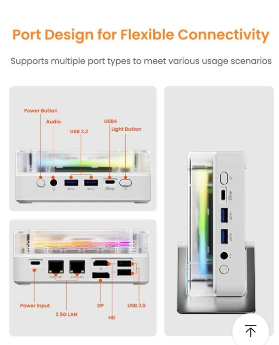 Mini PC GenMachine Ryzen 7 6800H, Ryzen 7 6900HX ES
-