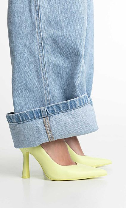 Sapatos verde alface da Stradivarius