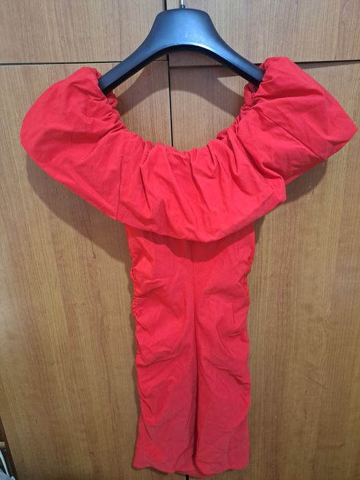 Vestido Zara Vermelho tamanho XS 34