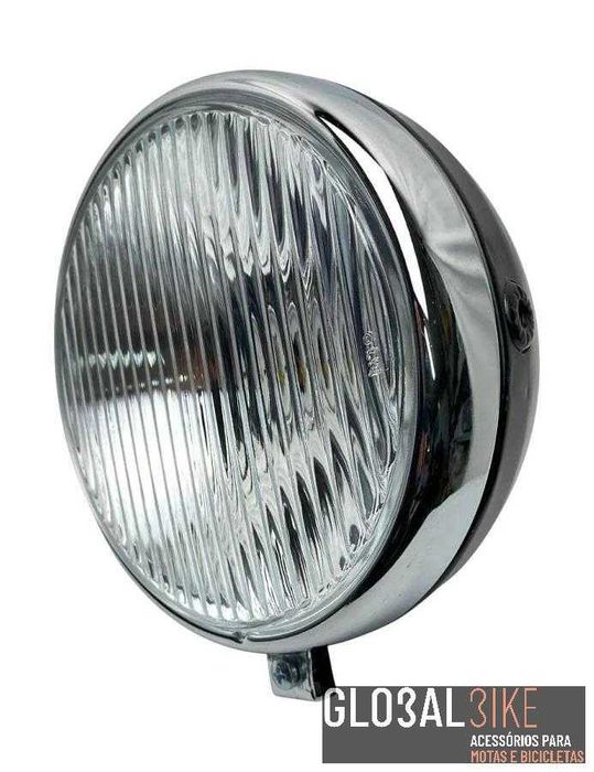 Farol M79 Guia S/Chave V. Branco S/Comutador