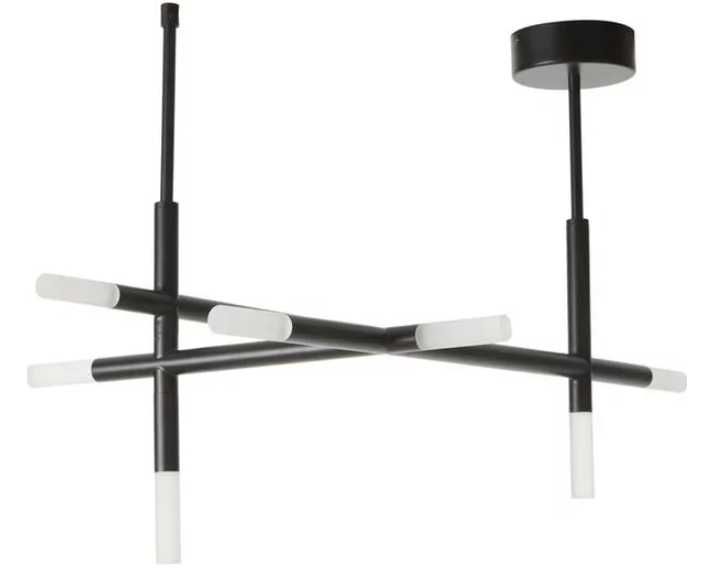 Lampa Westwing LED Gratia czarna sufitowa