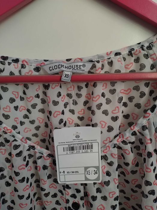 Bluzka C&A, Clockhouse, rozmiar XS (S)