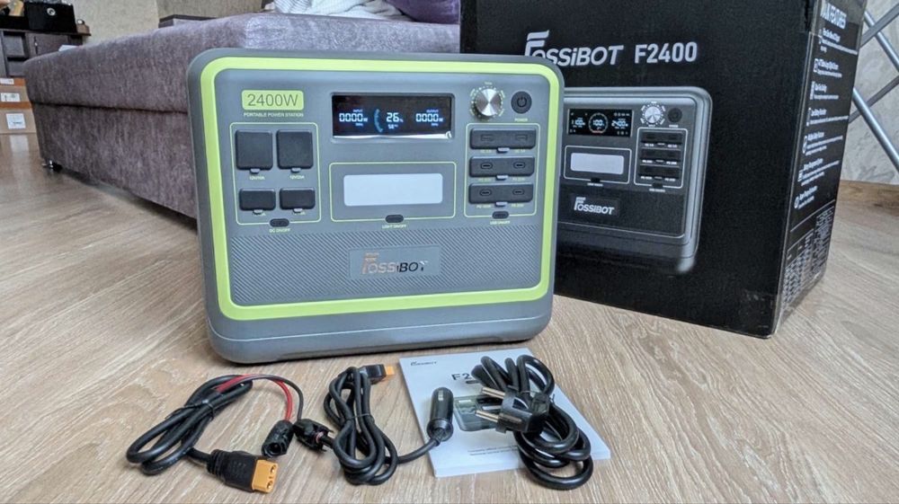 Зарядна станція Fossibot f2400 2400 кВт