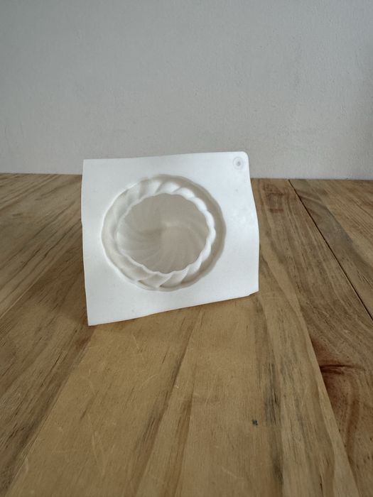 Forma silikonowa spiralna łezka / cebulka do świec