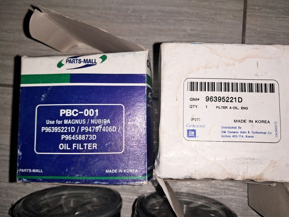 Масляный фильтр Genuine для Daewoo 2шт