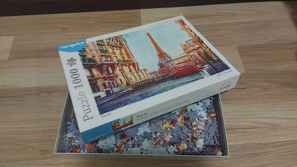 Puzzle 1000 Peças – Paris | Cities of the World Collection (Europrice)
