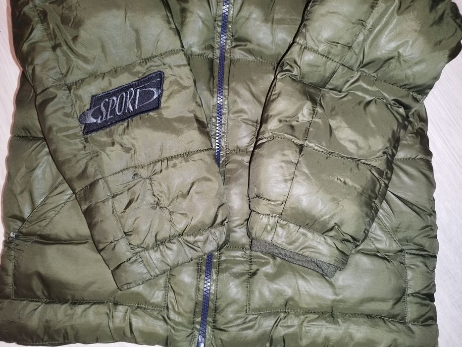 Kurtka zimowa chłopięca rozmiar 140