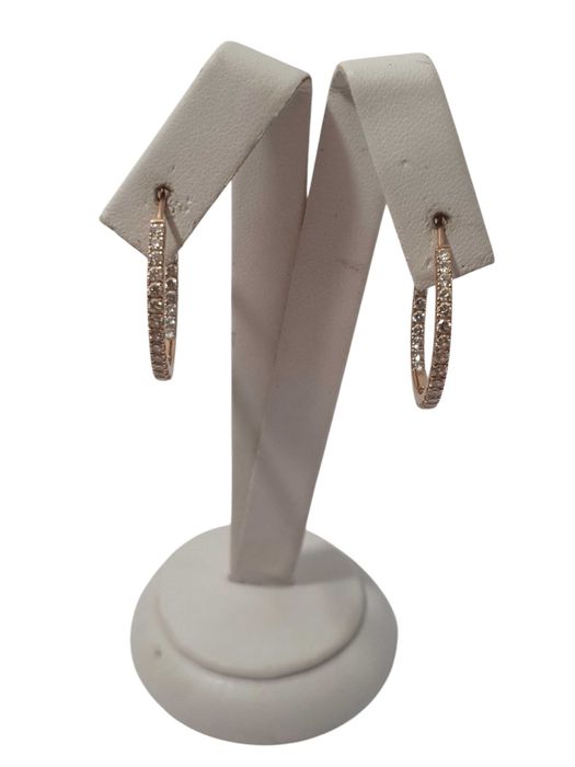 Złote Kolczyki  Koła  5,6 G 585