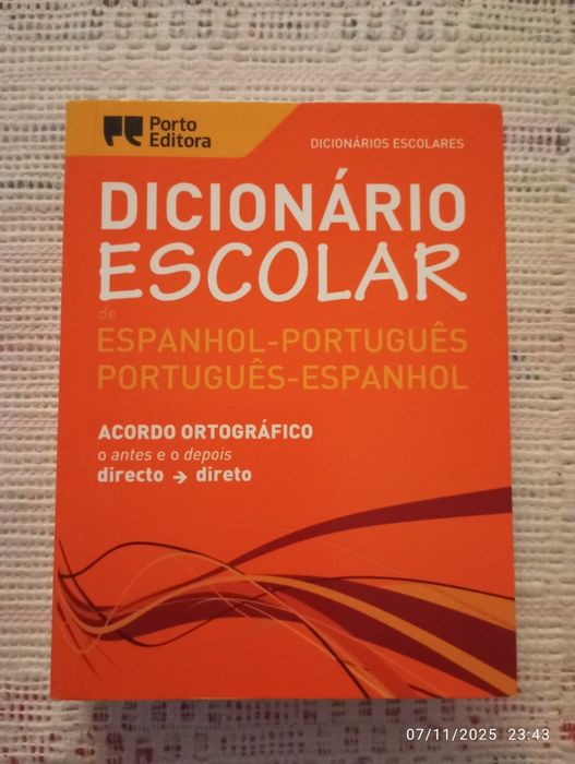Dicionário de bolso Espanhol-Português e Português-Espanhol
