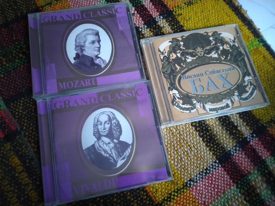 Бах, Моцарт, Вівальді, 3 CD
