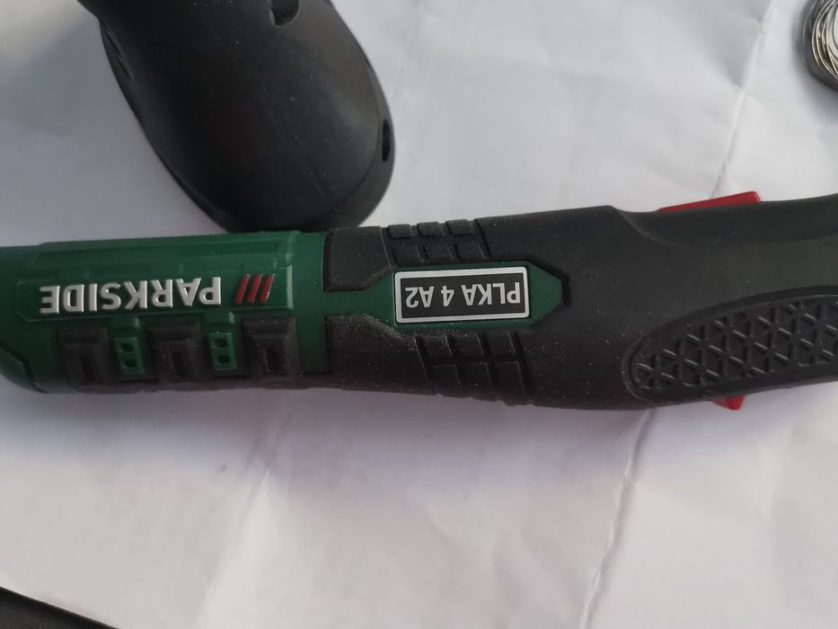 Lutownica akumulatorowa Parkside 4a2a stan idealny jak nowy