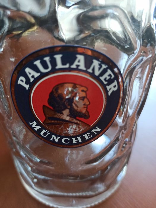 Kufel do piwa 1 litr PAULANER MUNCHEN
