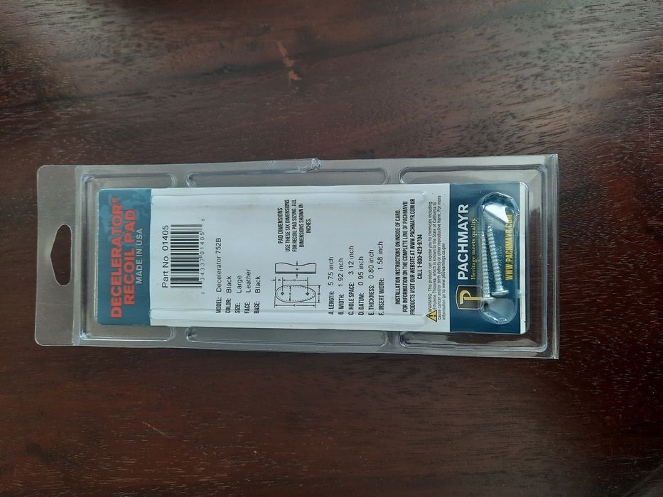 Calço coronha Pachmayr