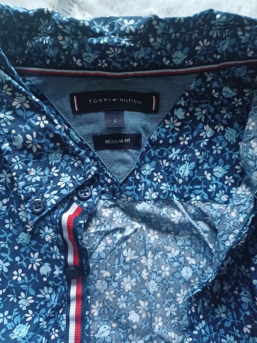 Koszula męska Tommy Hilfiger floral print